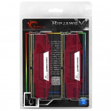 Оперативная память G.Skill RipJaws V, F4-3600C19D-32GVRB, DDR4, 32 GB, red 