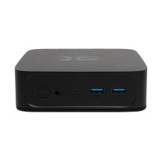 Персональный компьютер Mini PC, X-Game, MF20, Intel Celeron 5205U, RAM 16 GB, SSD M.2 240 GB, 1хType C 3.1/ 4хType A 3.0, HDMI 2.0(4K@60Hz), DisplayPort(4K@60Hz), 1xDMIC 3.5, 2хRJ45 LAN, DC Jack x 1,5.5mm/2.5mm, 65W, 19V3.42A, 131 x 131 x 45 мм, Черный. Персональный компьютер Mini PC, X-Game, MF20, Intel Celeron 5205U, RAM 16 GB, SSD M.2 240 GB, 1хType C 3.1/ 4хType A 3.0, HDMI 2.0(4K@60Hz), DisplayPort(4K@60Hz), 1xDMIC 3.5, 2хRJ45 LAN, DC Jack x 1,5.5mm/2.5mm, 65W, 19V3.42A, 131 x 131 x 45 мм, Черный.