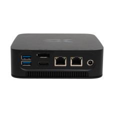 Персональный компьютер Mini PC, X-Game, MF20, Intel Celeron 5205U, RAM 16 GB, SSD M.2 240 GB, 1хType C 3.1/ 4хType A 3.0, HDMI 2.0(4K@60Hz), DisplayPort(4K@60Hz), 1xDMIC 3.5, 2хRJ45 LAN, DC Jack x 1,5.5mm/2.5mm, 65W, 19V3.42A, 131 x 131 x 45 мм, Черный. Персональный компьютер Mini PC, X-Game, MF20, Intel Celeron 5205U, RAM 16 GB, SSD M.2 240 GB, 1хType C 3.1/ 4хType A 3.0, HDMI 2.0(4K@60Hz), DisplayPort(4K@60Hz), 1xDMIC 3.5, 2хRJ45 LAN, DC Jack x 1,5.5mm/2.5mm, 65W, 19V3.42A, 131 x 131 x 45 мм, Черный.