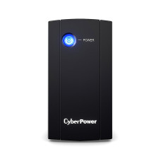 Источник бесперебойного питания, CyberPower, UTI875E, Мощность 875ВА/425Вт, UTI-серия, Линейно-интерактивный, Напольный, LED, AVR: 165-290В, АКБ 12В/5,5Ач*1 шт., Вых: 2xSchuko, Чёрный