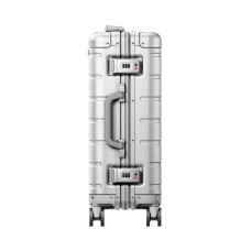 Чемодан, Xiaomi, Metal Carry-on Luggage 20", XNA4106GL, Алюминиевый сплав, 4,2 кг, Колеса с углом вращения 360 градусов для плавности и маневренности, Ручка с 4 уровнями высоты, Двойной TSA-замок, Серебристый