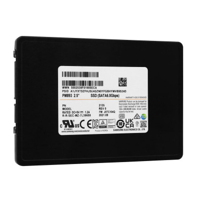 Твердотельный накопитель SSD Samsung PM893, MZ7L31T9HBLT-00B7C, 1920 GB