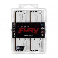 Оперативная память Kingston Fury Beast RGB, KF560C40BWAK2-32, DDR5, 32 GB, white 