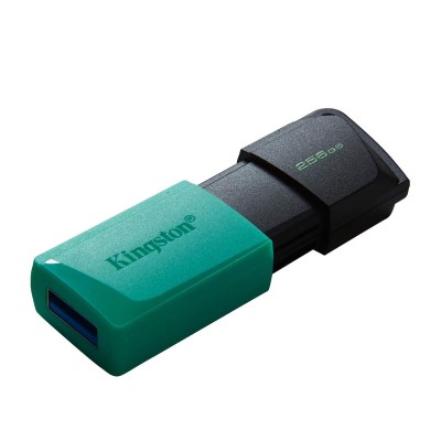 Флешка USB Kingston DTXM, 256GB, Черный-зеленый flash 256GB DTXM USB 3.2, black-green