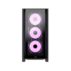 Компьютерный корпус, Formula V, Air Power G8 Cosmic Black, ATX/micro ATX/mini-ITX, USB Type C*1/3.0*2, HD-Audio, Кулер 5*120мм ARPW, Высота процессорного кулера до 178мм, Длина VGA до 420мм, 1*3.5"/3*2.5", Толщина 0,5мм, 480x235x470мм, Без Б/П, 