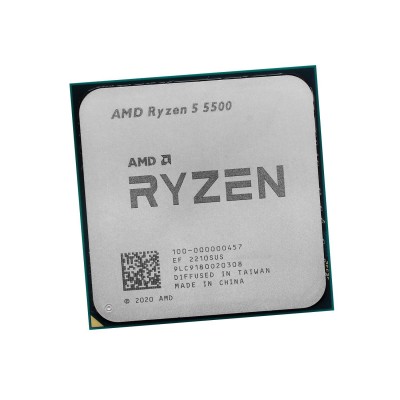 Процессор AMD Ryzen 5 5500, oem CPU 3.6GHz (Cezanne, 4.2), 6C/12T, (100-100000457), 3/16MB, 65W, AM4