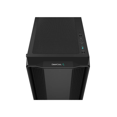 Компьютерный корпус, Deepcool, CC560 ARGB V2 R-CC560-BKTAA4-G-2, ATX/Micro-ATX/Mini-ITX, USB 3.0, USB 2.0, Audio, 4*120mm ARGB, Высота процессорного кулера до 165мм, Длина VGA до 370мм, 2*3.5"/2+1*2.5", Слот 7, Сталь 0,6, 432x215x483мм, Без Б/П,