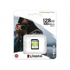 Карта памяти SDXC Kingston, SDS2/128GB, 128GB, UHS Class 10 