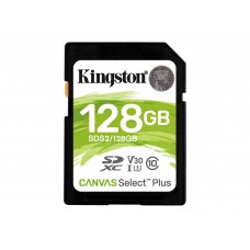 Карта памяти SDXC Kingston, SDS2/128GB, 128GB, UHS Class 10 