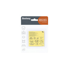 Ремонтный набор Heavy Duty 6.5 х 6.5 см х 10шт., BESTWAY, 62068, Винил, Высокопрочный, Прозрачный, Блистер