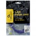 Патч-корд Cablexpert PP12-1M/V, фиолетовый Cable Patch cord UTP 5e-Cat 1 m