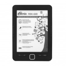 Электронная книга Ritmix RBK-618, 4GB, Черный 