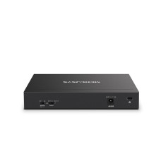 Коммутатор, Mercusys, MS108GP, Миниатюрный, 8 портов 10/100/1000M RJ45 (7 портов PoE+ 802/3af/at 65W, 250м), Auto-MDI/MDIX