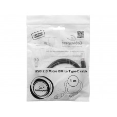 Кабель USB, Cablexpert CCP-USB2-mBMCM-1M, 1.0м 