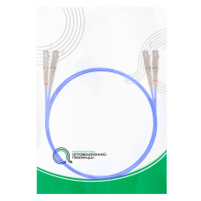Патч корд оптоволоконный,, SC/UPC-SC/UPC MM OM4 50/125 Duplex 3.0мм 1 м, LSZH