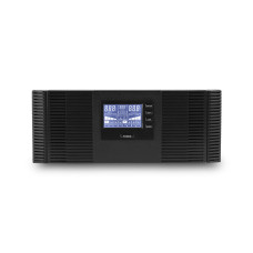 Инвертор, SVC, DI-1200-F-LCD, Мощность 1200ВА/1000Вт, Вход 12В и/или 220В, Выход 220В (Чистая синусоида на выходе), Диапазон работы AVR: 145-270В, USB-порт, Функция заряда батарей 20A, Чёрный