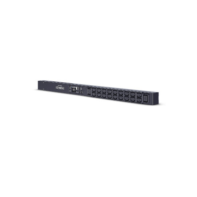 Блок распределения питания, CyberPower, PDU31414 (240), Входной разъем: IEC 60309 16A x 1, Выходной разъем IEC C19 x 2/IEC C13 x 18, Длина кабеля 3,05 м, Высота: 0U