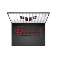 Ноутбук, ASUS TUF Gaming A18 FA808UH-S8029, 90NR0NM1-M001B0, 18", FHD+ 1920x1200, IPS, 144Hz, Ryzen 7 260, 16GB DDR5, 512GB SSD Gen4, NVIDIA GeForce RTX5050, 8GB GDDR7, DOS, Серый