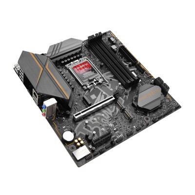 Материнская плата Colorful BATTLE-AX B760M-PLUS V20 MB Socket1700, MATX, iB760 (DP+HDMI) 4DDR4, PCIx16, PCIx1