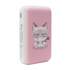 Аккумуляторная USB зарядка Ritmix RPB-10007 Grumpy Cat, 10000 mAh 