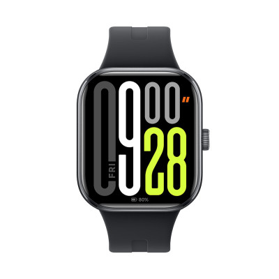 Смарт часы, Xiaomi, Redmi Watch 5, M2462W1 / BHR9389GL, Дисплей 2.07" AMOLED, Разрешение 432 x 514, Водонепроницаемые (5 АТМ), GPS+GLONASS, Galileo, BDS, QZSS, Батарея 550 мАч, Чёрный