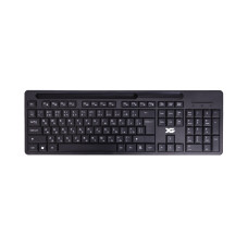 Клавиатура, XG, XK-220OGB, Ультра-тонкая, Беспроводная 2.4ГГц, Кол-во стандартных клавиш 104, Анг/Рус/Каз, Черный