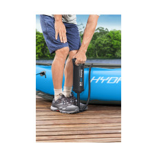 Насос ручной Air Hammer 36 см., BESTWAY, 62003, Пластик, Шланг 0.8м., 3 насадки, 1.85 литра за цикл, Черный, Цветная коробка