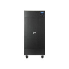 Источник бесперебойного питания, Eaton, 9E20Ki, Онлайн, Напольный, Фазы: 1:1 / 3:1, Мощность 20000ВА/16000Вт, Диапазон работы AVR: 176-276В (с возможностью регулировки до 100-276В), Бат.: 12В/9 Ач*40шт., Чистая синусойда, Клемная колодка, Smart, USB-B, RS