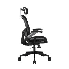 Игровое компьютерное кресло, Cougar, SPEEDER One, Сетка, (Ш)50 (68)*(Г)45(50)*(В)110(132) см, Чёрный