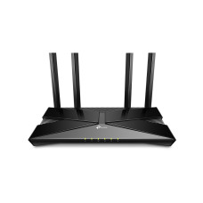 Маршрутизатор, TP-Link, Archer AX10, Wi-Fi-6 до 1,5 Гбит/с - до 1201 Мбит/с на частоте 5 ГГц, до 300 Мбит/с на частоте 2,4 ГГц, 802.11a/b/g/n/ac/ax, 4 фиксированные антенны MU-MIMO, OFDMA, 1 гигабитный порт WAN, 4 гигабитных порта LAN