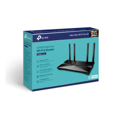 Маршрутизатор, TP-Link, Archer AX10, Wi-Fi-6 до 1,5 Гбит/с - до 1201 Мбит/с на частоте 5 ГГц, до 300 Мбит/с на частоте 2,4 ГГц, 802.11a/b/g/n/ac/ax, 4 фиксированные антенны MU-MIMO, OFDMA, 1 гигабитный порт WAN, 4 гигабитных порта LAN