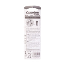 Батарейка, CAMELION, A32-BP5, 9V, 0% Hg (0% Ртути), 5 шт. в Блистере