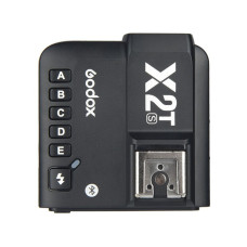 Радиосинхронизатор, Godox, X2T-C, TTL для Canon, 2*АА батареи, радиус до 100м, 32 канала, с жк дисплеем