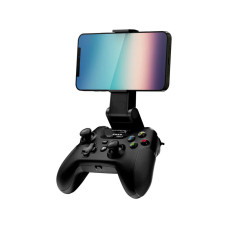 Геймпад, HyperX, Clutch Wireless Mobile PC, 516L8AA, Беспроводной, Регулируемое крепление для смартфона, Высокопроизводительные аналоговые мини-джойстики ALPS, Bluetooth Wireless, Черный