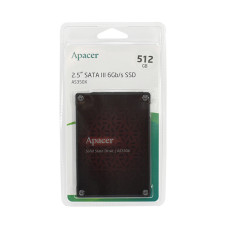 Твердотельный накопитель SSD, Apacer, AS350X AP512GAS350XR-1, 512 GB, SATA, 560/540 Мб/с Твердотельный накопитель SSD, Apacer, AS350X AP512GAS350XR-1, 512 GB, SATA, 560/540 Мб/с
