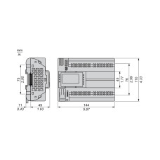 ПЛК М172 SE TM172PDG42RI M172 дисплей 42 I/O ETH 2 RS485 ПЛК М172 SE TM172PDG42RI M172 дисплей 42 I/O ETH 2 RS485