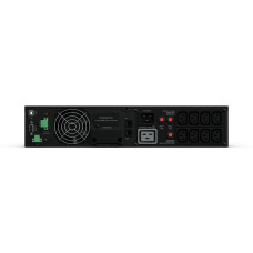 Источник бесперебойного питания, CyberPower, OL3000ERTXL2U, Мощность 3000ВА/2700Вт, OL-серия, On-Line, Стоечный 2U, LCD/ Smart/USB/RS232/RJ11/RJ45/Сухие контакты, AVR: 190-300В, АКБ: 12В/9Ач*6 шт., Вых: 8xIEC C13/1хIEC C19, Чёрный