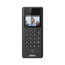 Контроллер доступа, Dahua, DHI-ASI3203E-W (12В), Контроллер доступа Dahua с функцией распознавания лиц, Однодверный, 2 Мп, DWDR, Wi-Fi, Mifare(13,56 МГц)