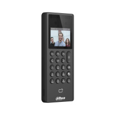 Контроллер доступа, Dahua, DHI-ASI3203E-W (12В), Контроллер доступа Dahua с функцией распознавания лиц, Однодверный, 2 Мп, DWDR, Wi-Fi, Mifare(13,56 МГц)