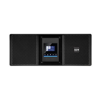Источник бесперебойного питания, Eaton, 9SX11KIRT4UG2, Онлайн, Стоечный 19" 4U, Мощность 11000ВА/11000Вт, Диапазон работы AVR: 176-276В (с возможностью регулировки до 100-276В), Бат.: 12В/7 Ач*20шт., Чистая синусоида, 13 вых.: 8 IEC C13 (10А), 4 IEC