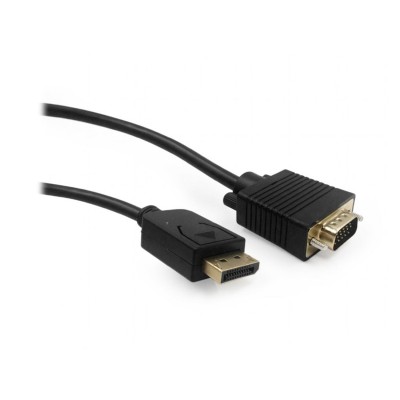 Кабель SVGA, DisplayPort to D-Sub (VGA), 1.8m, Cablexpert CCP-DPM-VGAM-6 Cable