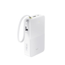 Портативный внешний аккумулятор, Baseus, EnerFill FC51 Bipow2 Pro (E0027700), 20000mAh, 22.5W,Белый