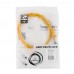 Патч-корд Cablexpert PP10-0.5M/Y, желтый Cable Patch cord UTP 5e-Cat 0.5 m