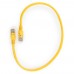 Патч-корд Cablexpert PP10-0.5M/Y, желтый Cable Patch cord UTP 5e-Cat 0.5 m