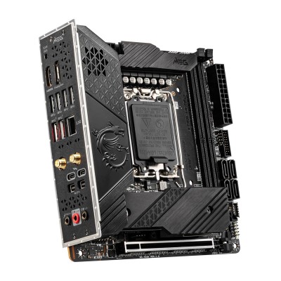 Материнская плата MSI MEG Z690I UNIFY MB Socket1700, mITX, iZ690 (HDMI), 2DDR5, PCIx16 Материнская плата MSI MEG Z690I UNIFY MB Socket1700, mITX, iZ690 (HDMI), 2DDR5, PCIx16