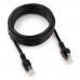 Патч-корд Cablexpert PP12-2M/BK, черный Cable Patch cord UTP 5e-Cat 2 m Патч-корд Cablexpert PP12-2M/BK, черный Cable Patch cord UTP 5e-Cat 2 m