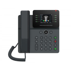 IP-телефон, Fanvil, V63, 6 линии SIP, 2xGE PoE, bluetooth, WIFI, USB, цветной экран 320x240, конференц-связь на 6 участников, до 21 DSS клавиши, блок питания в комплекте