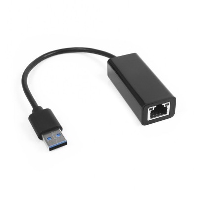 Адаптер USB на RJ-45, ExeGate EXE-735-45, USB NIC 10/100/1000 Mb, LAN