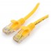 Патч-корд Cablexpert PP10-3M/Y, желтый Cable Patch cord UTP 5e-Cat 3 m
