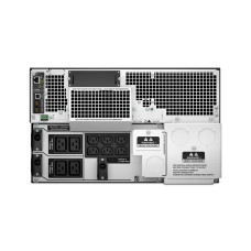 Источник бесперебойного питания, APC, Smart-UPS SRT8KRMXLI, Онлайн, Мощность 8000ВА/8000Вт, Стоечный 6U, 230В, Вых:6x C13+4x C19 IEC, APCRBC140, Network Card+SmartSlot, Extended runtime, W/ rail kit, Чёрный